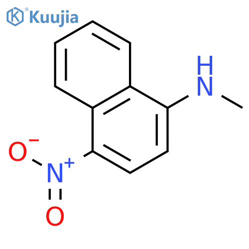 N-methyl-4-nitronaphthalen-1-amine structure