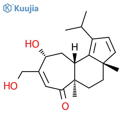 Cyclohept[e]inden-6(3aH)-one,4,5,5a,9,10,10a-hexahydro-9-hydroxy-8-(hydroxymethyl)-3a,5a-dimethyl-1-(1-methylethyl)-,(3aS,5aR,9R,10aR)- structure