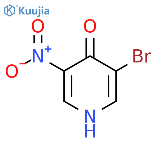 3-Bromo-5-nitro-1H-pyridin-4-one structure