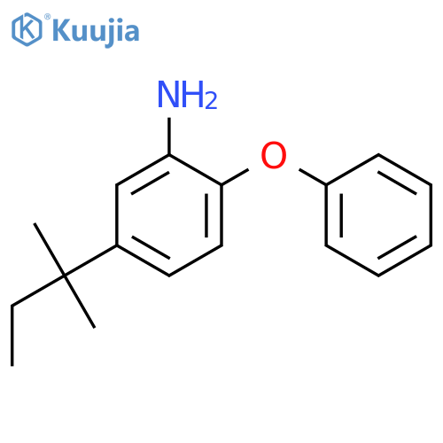 5-(1,1-Dimethyl-Propyl)-2-Phenoxy-Phenylamine structure