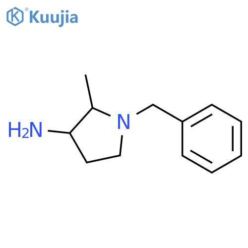 2-Methyl-1-(phenylmethyl)-3-pyrrolidinamine structure