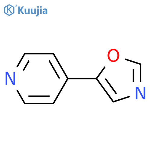 4-(1,3-Oxazol-5-yl)pyridine structure