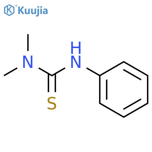 3,3-dimethyl-1-phenylthiourea structure