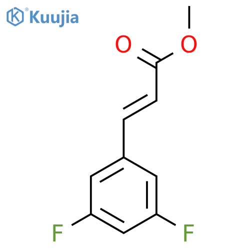 (E)-Methyl 3-(3,5-difluorophenyl)acrylate structure