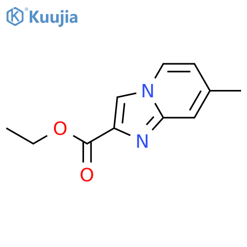 Ethyl 7-methylimidazo[1,2-a]pyridine-2-carboxylate structure