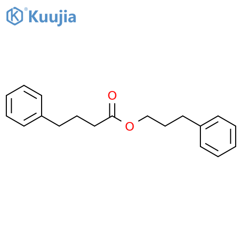Benzenebutanoic acid, 3-phenylpropyl ester structure