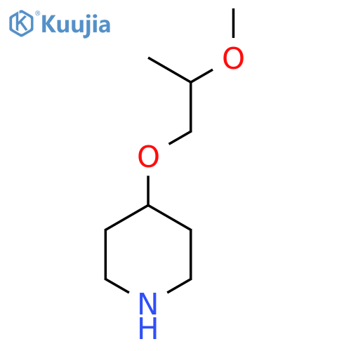 4-(2-methoxypropoxy)-Piperidine structure