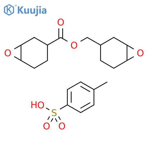 7-Oxabicyclo[4.1.0]heptane-3-carboxylicacid,7-oxabicyclo[4.1.0]hept-3-ylmethylester,reactionproductswithp-toluenesulfonicacid structure