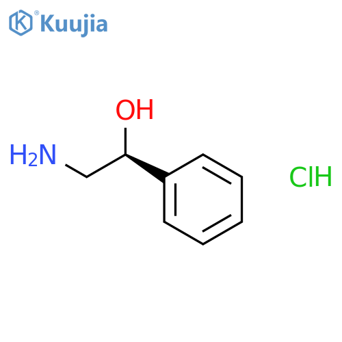 (S)-2-amino-1-phenyl-ethanol, hydrochloride structure