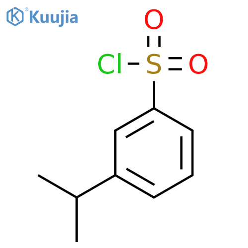 3-Isopropylbenzenesulfonyl chloride structure