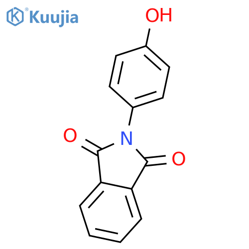 N-(4-Hydroxyphenyl)phthalimide structure