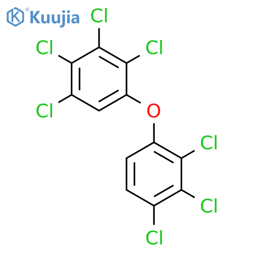 2,2',3,3',4,4',5-Heptachlorodiphenyl Ether structure