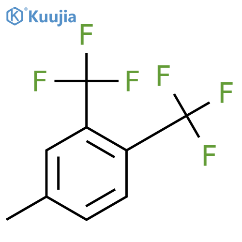4-Methyl-1,2-bis-(trifluoromethyl)benzene structure