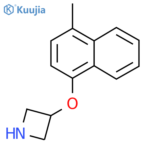 3-(4-methylnaphthalen-1-yl)oxyazetidine structure