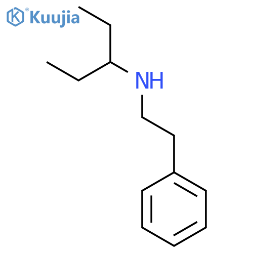 (pentan-3-yl)(2-phenylethyl)amine structure