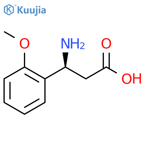 (S)-3-Amino-3-(2-methoxy-phenyl)-propionic Acid structure