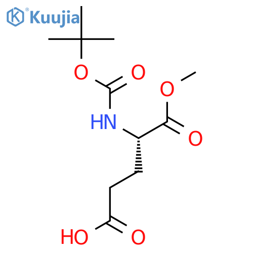 N-Boc-L-glutamic Acid a-Methyl Ester structure