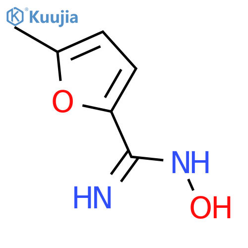 2-Furancarboximidamide, N-hydroxy-5-methyl- structure