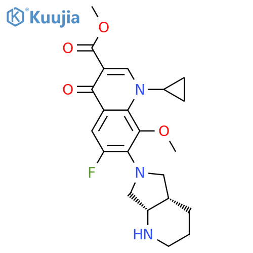 Moxifloxacin Methyl Ester structure
