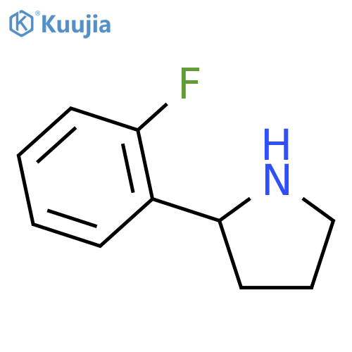 2-(2-Fluorophenyl)pyrrolidine structure