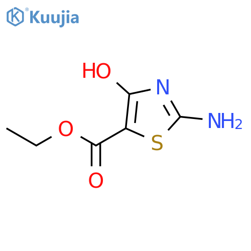 Ethyl 2-amino-4-hydroxythiazole-5-carboxylate structure