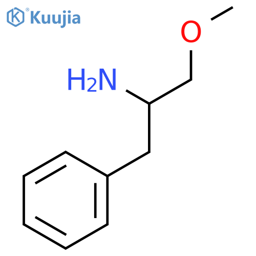 1-methoxy-3-phenylpropan-2-amine structure