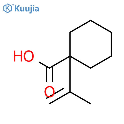 CYCLOHEXANECARBOXYLIC ACID, 1-(1-METHYLETHENYL)- structure