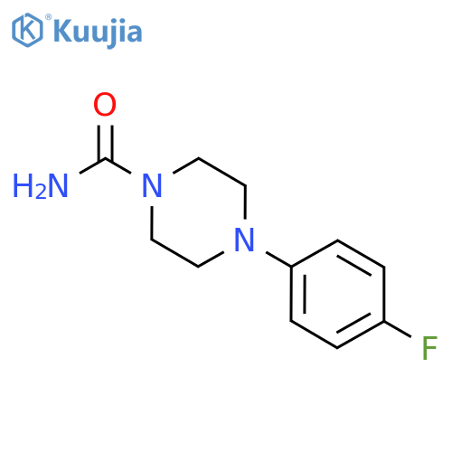 4-(4-FLUOROPHENYL)PIPERAZINE-1-CARBOXAMIDE structure