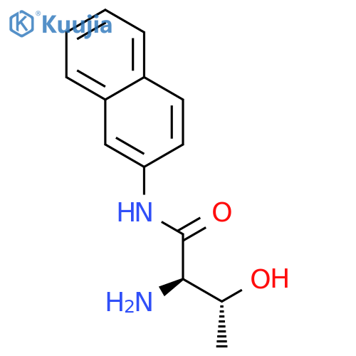 L-Threonine beta-naphthylamide structure