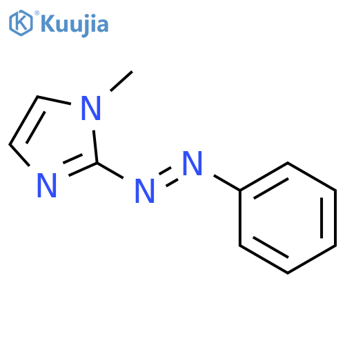 1H-Imidazole, 1-methyl-2-(phenylazo)- structure