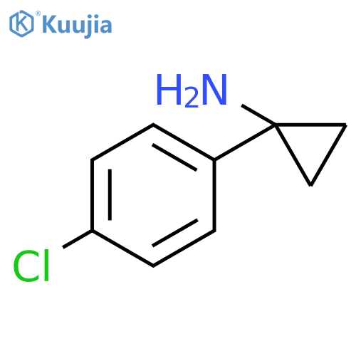 1-(4-Chlorophenyl)cyclopropanamine structure