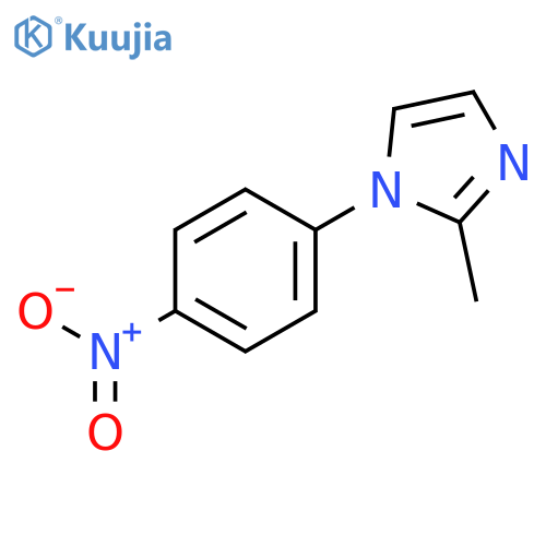 2-Methyl-1-(4-nitrophenyl)-1H-imidazole structure