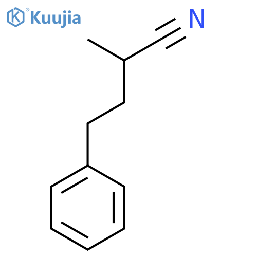 2-Methyl-4-phenylbutanenitrile structure