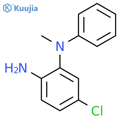 5-Chloro-N1-methyl-N1-phenylbenzene-1,2-diamine structure