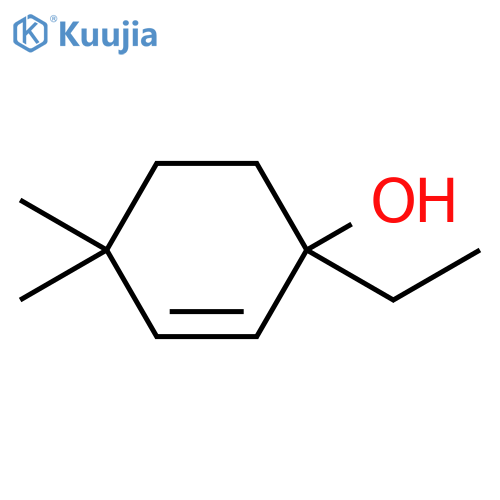 2-Cyclohexen-1-ol, 1-ethyl-4,4-dimethyl- structure