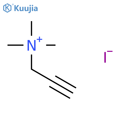 N,N,N-trimethylprop-2-yn-1-aminium iodide structure