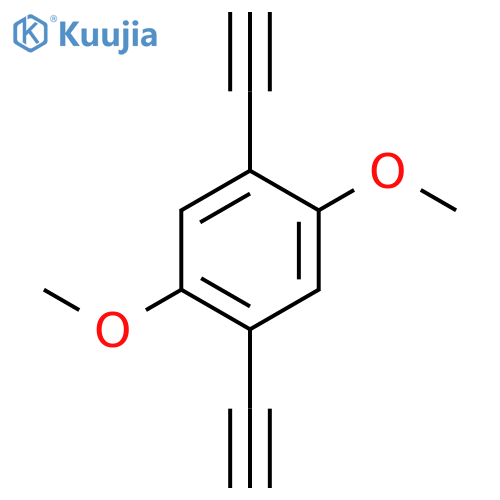 1,4-Diethynyl-2,5-dimethoxybenzene structure