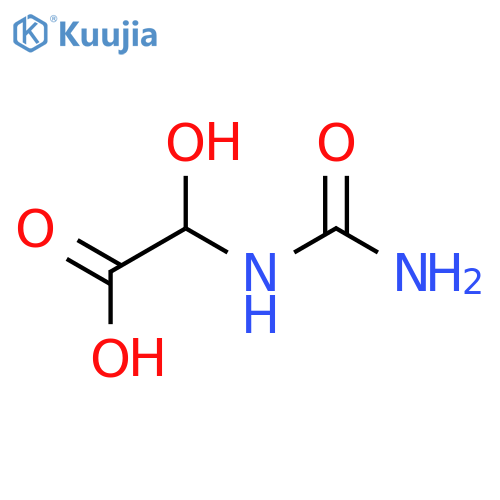 (2S)-(carbamoylamino)(hydroxy)acetic acid structure