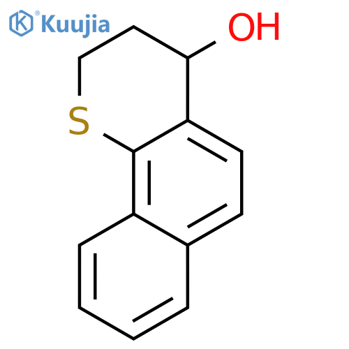 2H-Naphtho[1,2-b]thiopyran-4-ol, 3,4-dihydro- structure