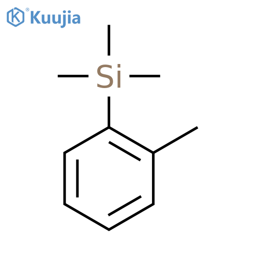 Silane, trimethyl(2-methylphenyl)- structure