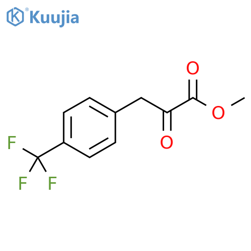 methyl (2Z)-2-hydroxy-3-[4-(trifluoromethyl)phenyl]prop-2 -enoate structure