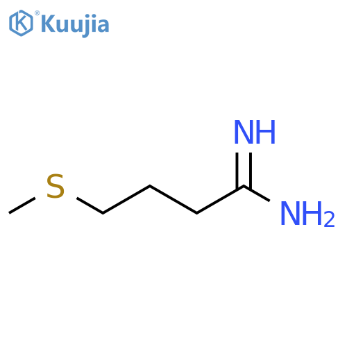 4-(methylsulfanyl)butanimidamide structure
