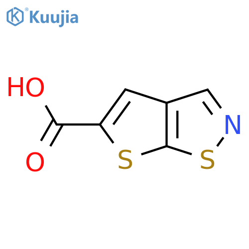 Thieno[3,2-d]isothiazole-5-carboxylic acid structure