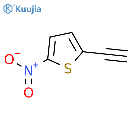 2-Ethynyl-5-nitrothiophene structure