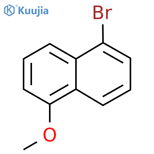 Naphthalene, 1-bromo-5-methoxy- structure