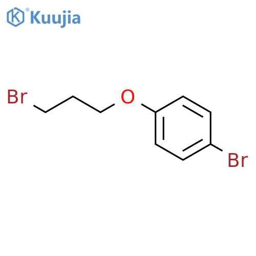 1-Bromo-4-(3-bromopropoxy)benzene structure