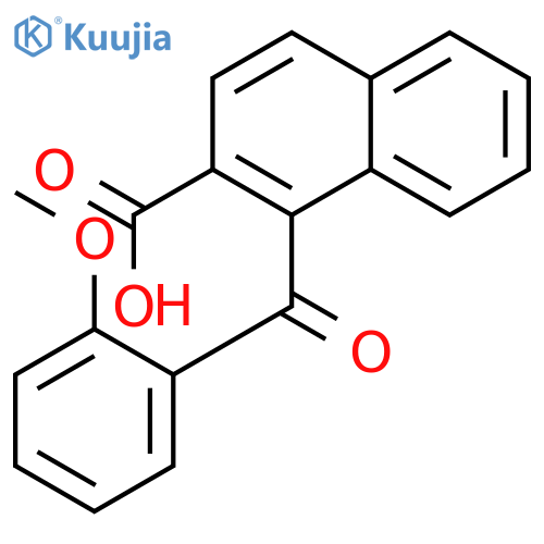 1-(2-methoxybenzoyl)naphthalene-2-carboxylic Acid structure