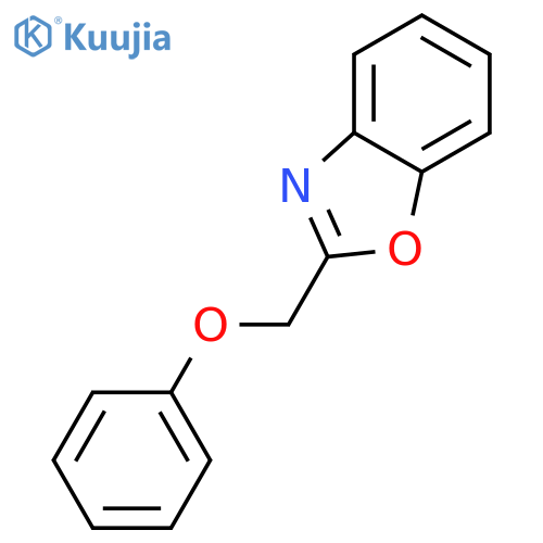 2-(phenoxymethyl)-1,3-benzoxazole structure