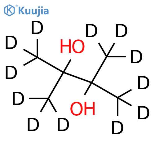 Pinacol-d12 structure