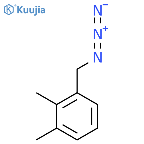 1-(azidomethyl)-2,3-dimethylbenzene structure